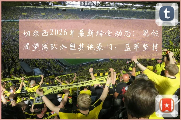 切尔西2026年最新转会动态：恩佐渴望离队加盟其他豪门，蓝军坚持1.2亿英镑天价标价引关注